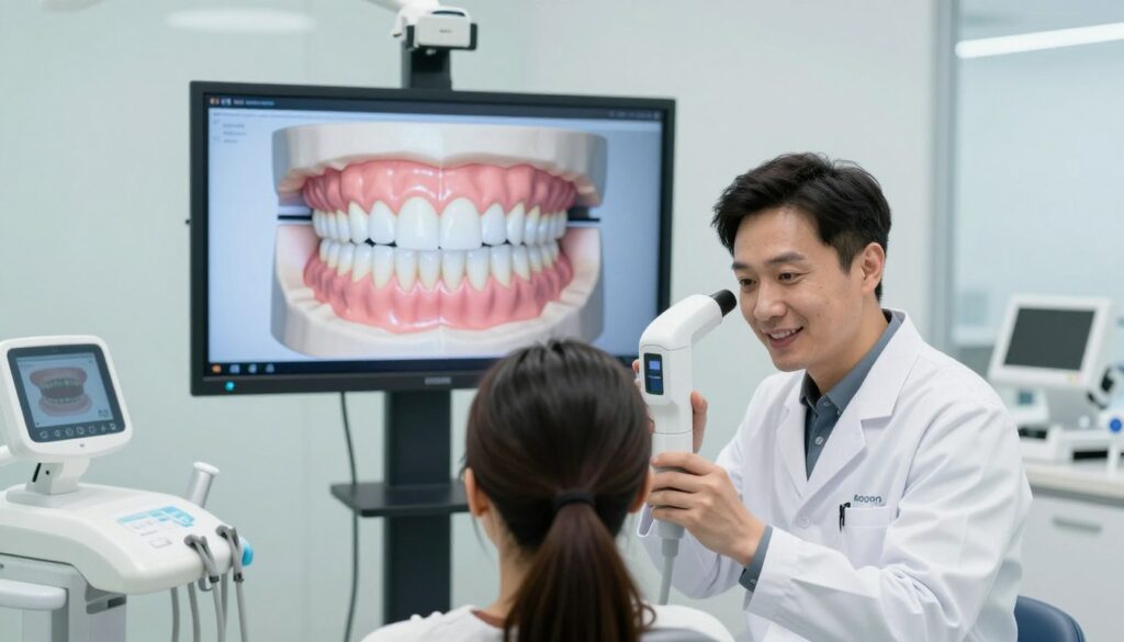 Logan denture specialists using digital technology